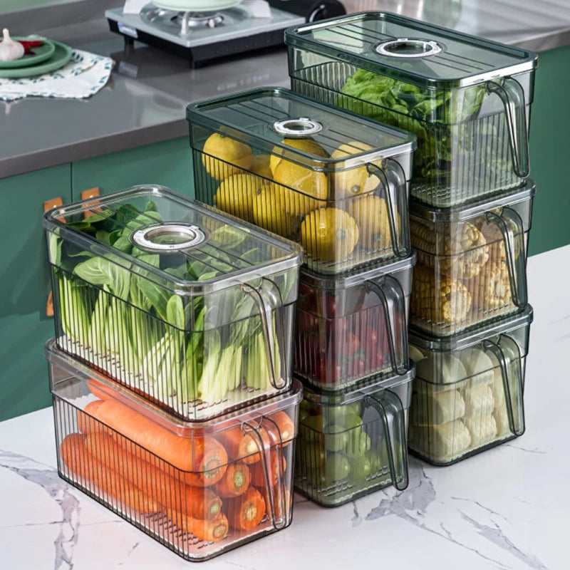 Kitchen Food Storage Box Large Food Container Fridge Storage Box Fridge Container Fruits Container Vegetable Storage Container