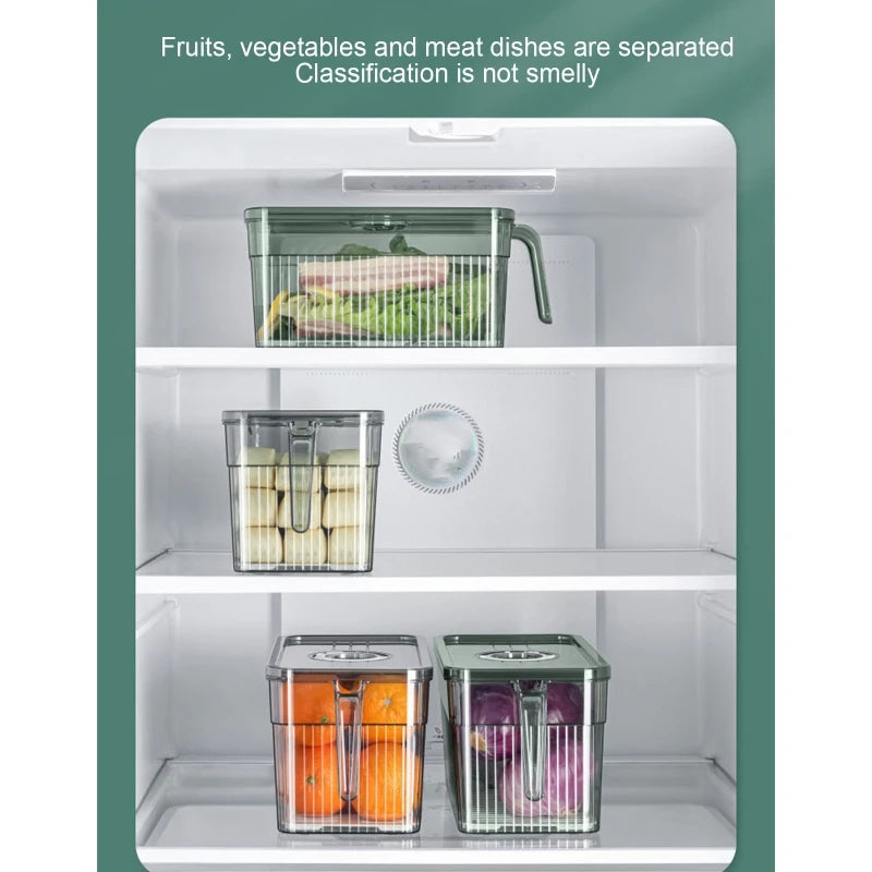 Kitchen Food Storage Box Large Food Container Fridge Storage Box Fridge Container Fruits Container Vegetable Storage Container