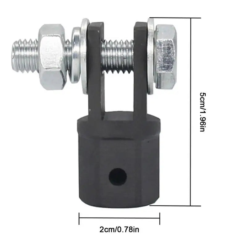 Scissor Jack Drill Adapter 1/2 Inch Automotive Scissor Jack Adapter Adapter for Drive Impact Wrench RV Trailer Leveling Jack