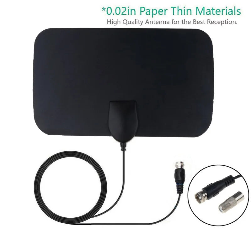 4K TV Antenna For Global Digital TV 1080P DVB-T2 4000 Mile HD Booster For RV outdoor Car antenna Indoor Smart TV Signal Receiver